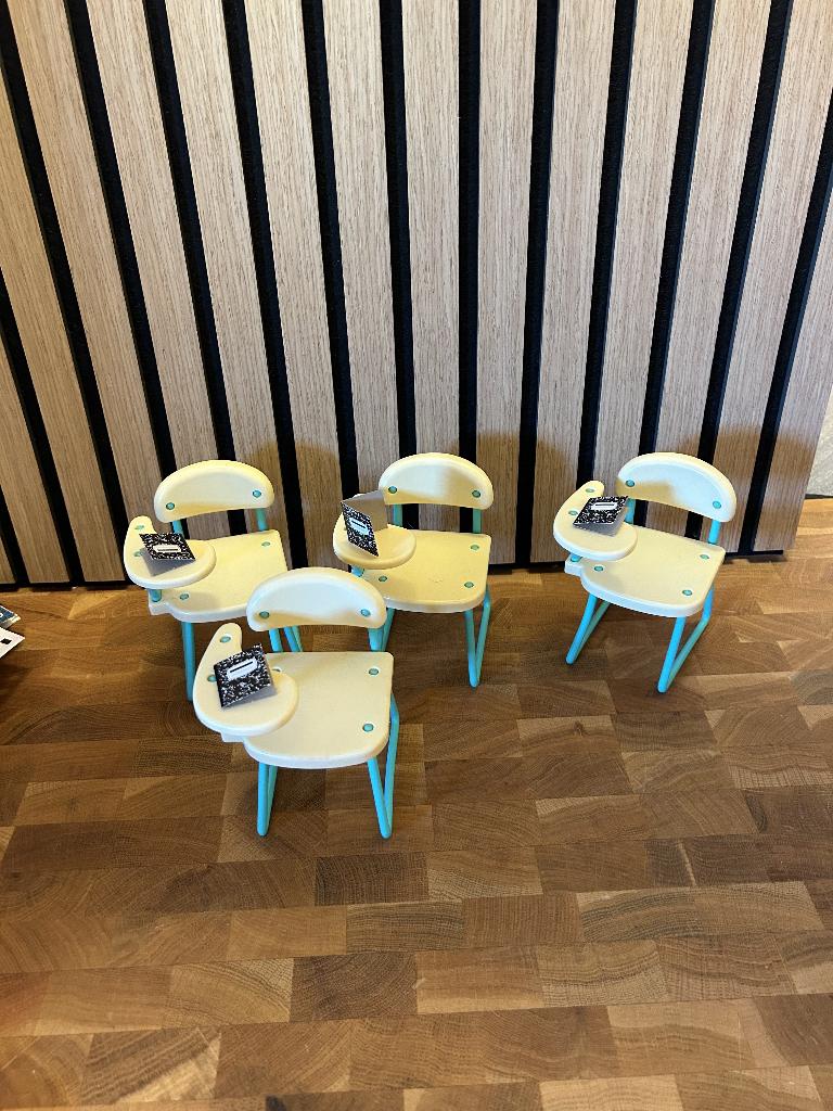 Barbie school desks/tafels jaren '90, Ophalen of Verzenden, Gebruikt, Barbie