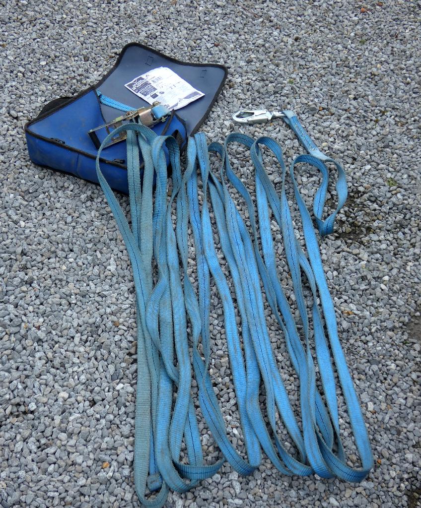 Antec valbeveiliging leeflijn 18m, Ophalen of Verzenden, Gebruikt