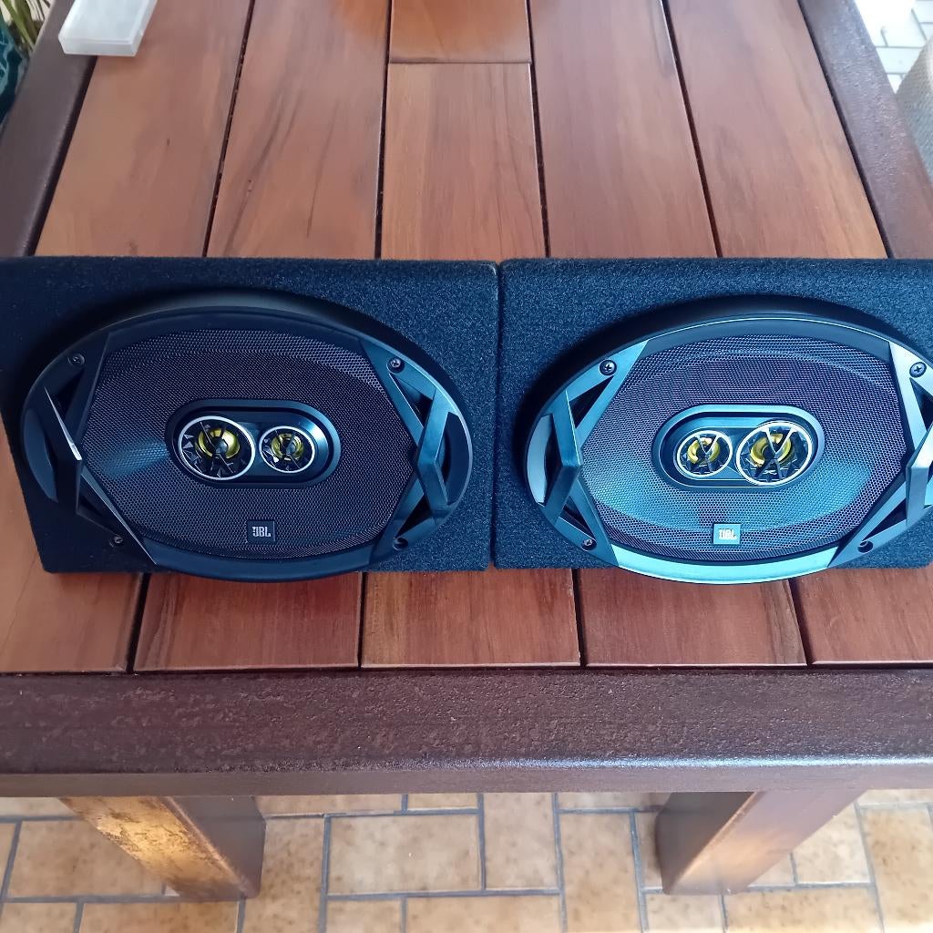 JBL club 9630 3-wegs auto speakers 6' x 9' 240W 80W RMS, Auto diversen, Ophalen of Verzenden, Zo goed als nieuw