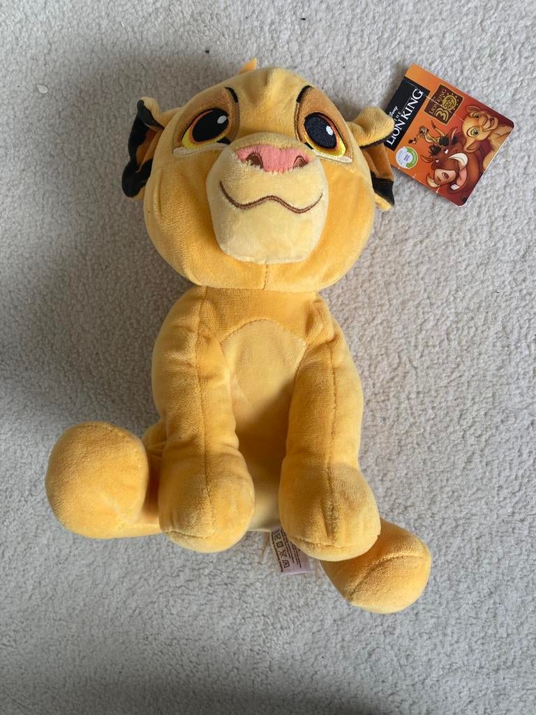 Nieuw knuffel The Lion King, Ophalen of Verzenden, Zo goed als nieuw, Overige typen