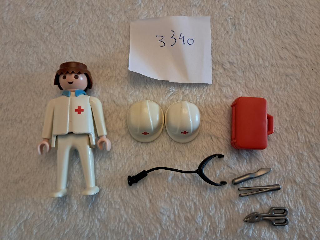 Playmobil 3340 Nood arts, Ophalen of Verzenden, Gebruikt, Complete set