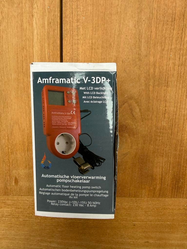 Amframatic V-3DP+ Pompschakelaar Vloerverwarming, Ophalen of Verzenden, Zo goed als nieuw