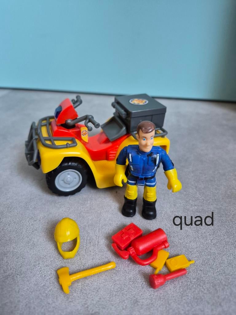 Brandweerman Sam quad, Ophalen of Verzenden, Zo goed als nieuw