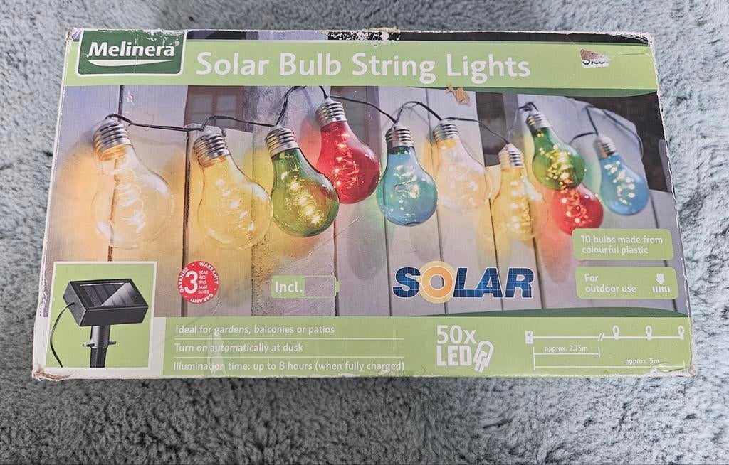 Buitenlampjes, Ophalen