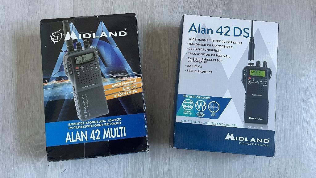 Set Midland Alan Walkie-talkies, Ophalen of Verzenden, Zo goed als nieuw, 2 to 5 km, Portofoon of Walkie-talkie
