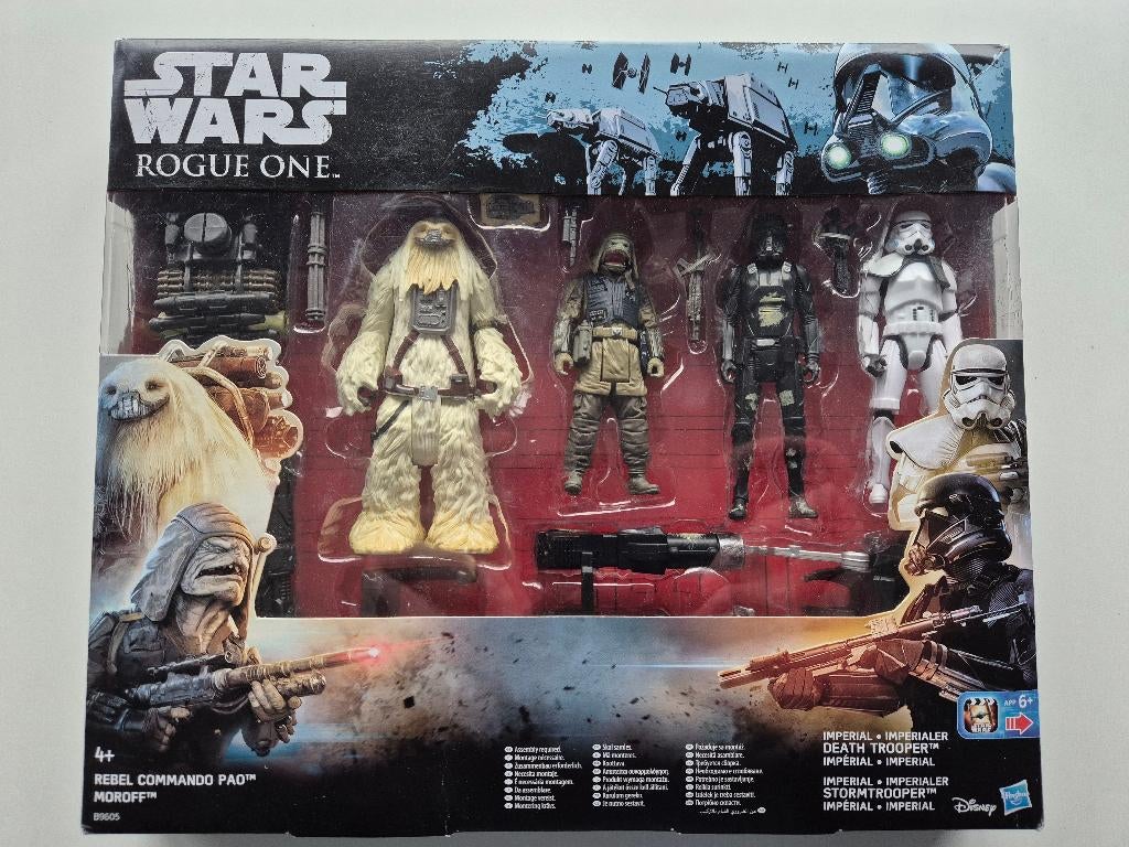 Star Wars Rogue One Scarif 4-pack - Moroff - Pao et al, Ophalen of Verzenden, Nieuw, Actiefiguurtje
