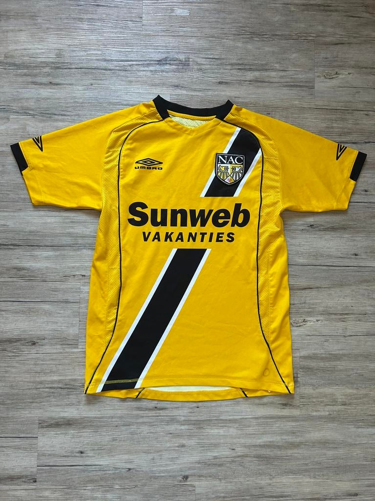 NAC Breda Thuisshirt 2007/2008, Ophalen of Verzenden, Zo goed als nieuw, Maat 46 (S) of kleiner, Geel