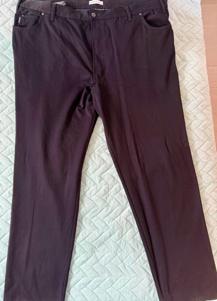 Angelo Litrico stretch pantalon kleur zwart maat 64, Ophalen of Verzenden, Zo goed als nieuw, Overige maten, Zwart