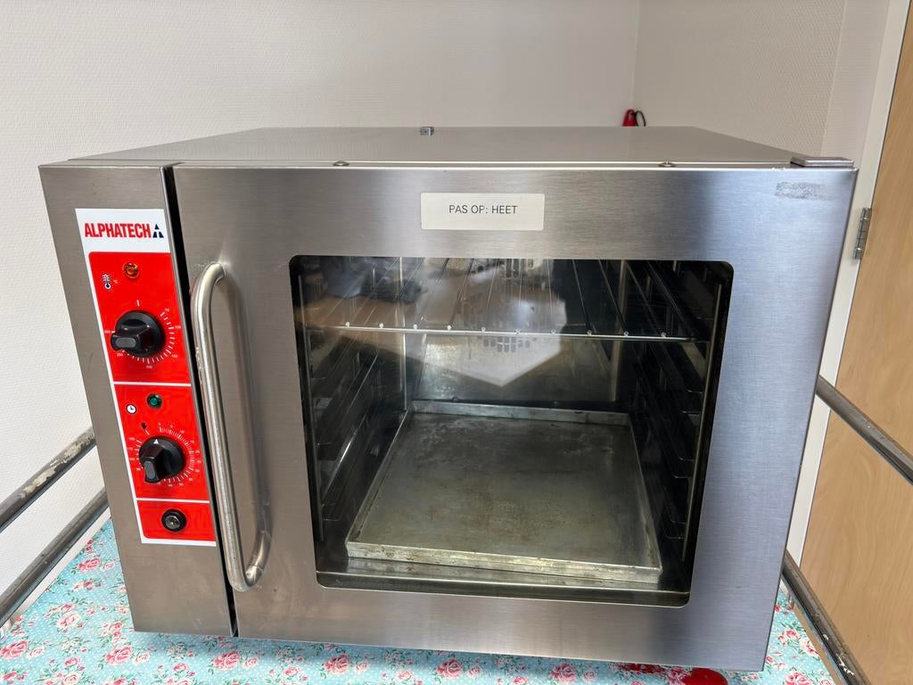 Professionele Alphatech horeca oven – type A23RES – 230V, Gebruikt, Oven, Hete lucht, 60 cm of meer