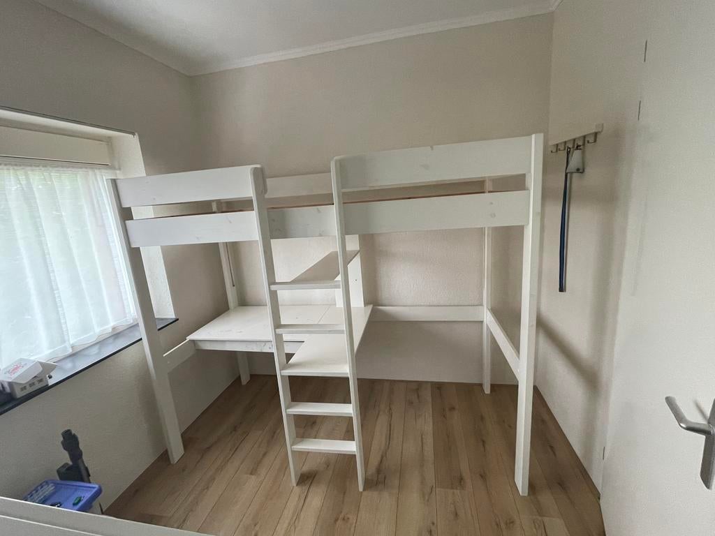 Hoogslaper van wehkamp met bureau, Ophalen, Gebruikt, Hoogslaper