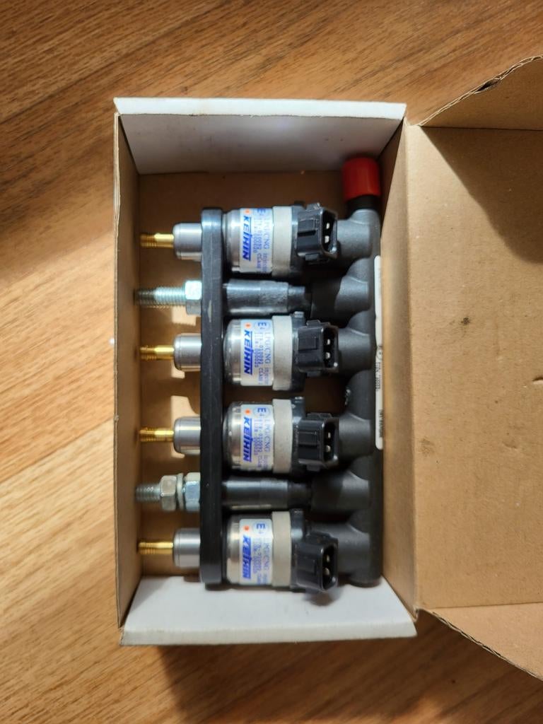 Keihin lpg injectors oranje 4 stuks, Auto-onderdelen, Ophalen of Verzenden, Nieuw