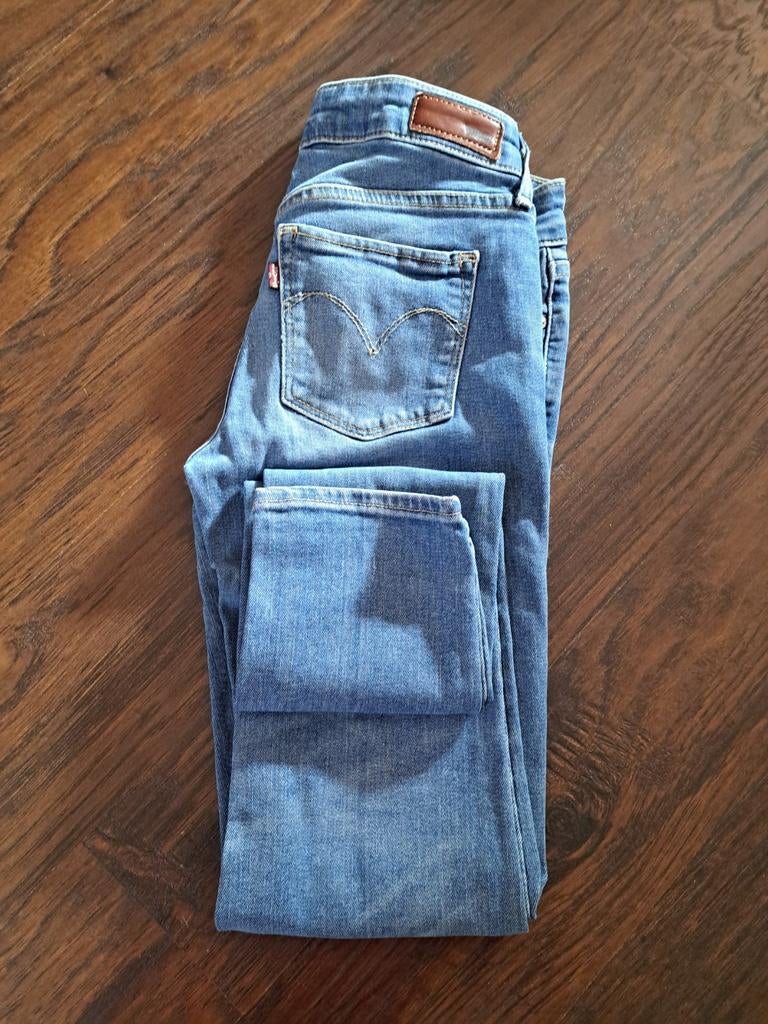 Levis Skinny 24, Blauw, Ophalen of Verzenden, Zo goed als nieuw, W27 (confectie 34) of kleiner