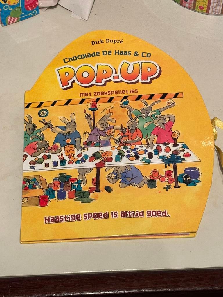 Pasen: Chocolade de Haas en co POP-UP boek, Ophalen of Verzenden, Nieuw, Fictie algemeen