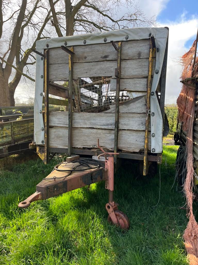 Veekar, opknapper, Ophalen, Gebruikt