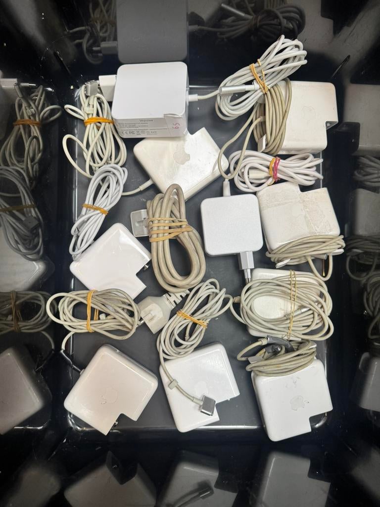 Partij magsafe1 en magsafe2 opladers, getest, Computers en Software, Apple Macbooks, Apple, Overige groottes, Ophalen of Verzenden