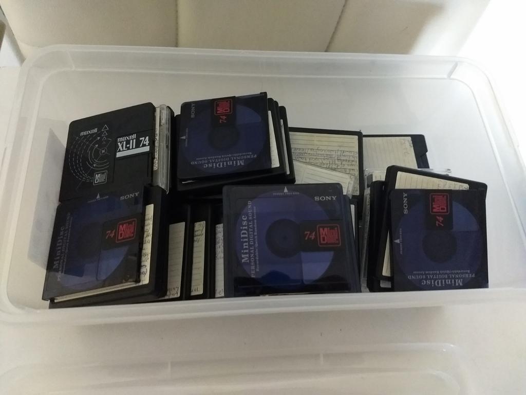 40 Minidisc Muziek schijfjes, Audio, Tv en Foto, Ophalen