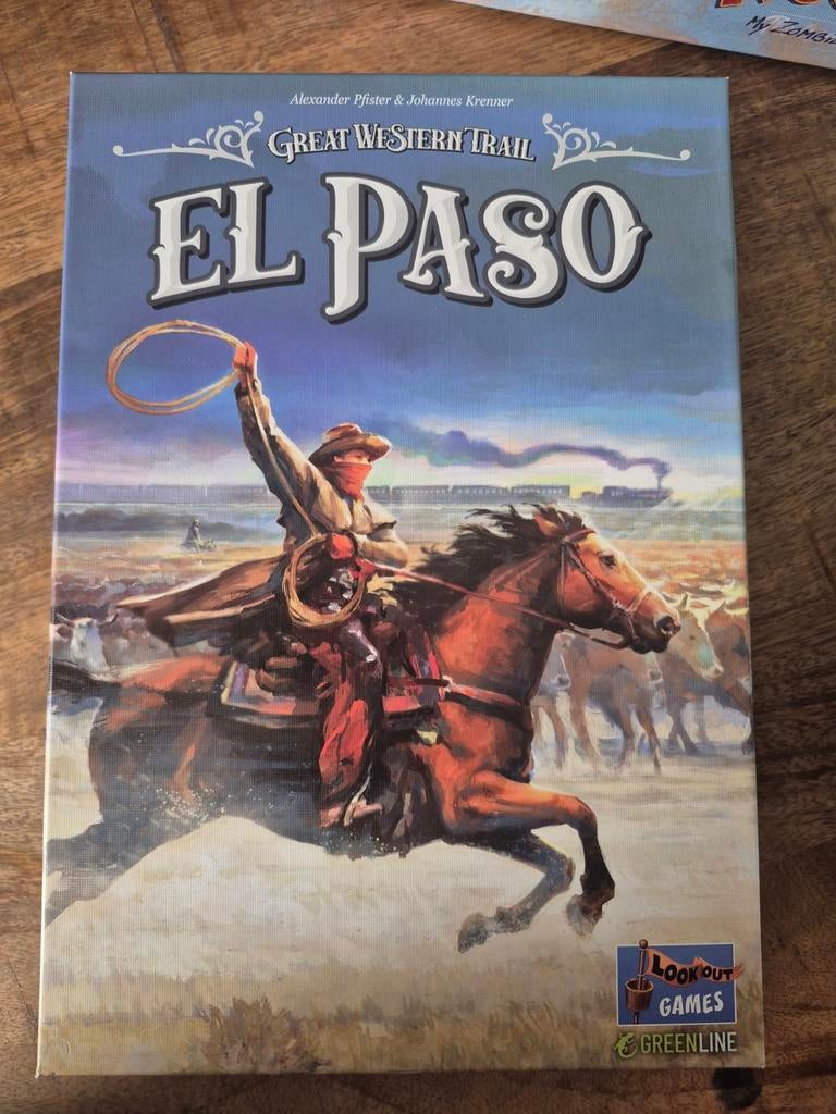 Bordspel El Paso, Hobby en Vrije tijd, Gezelschapsspellen | Bordspellen, Ophalen, Zo goed als nieuw