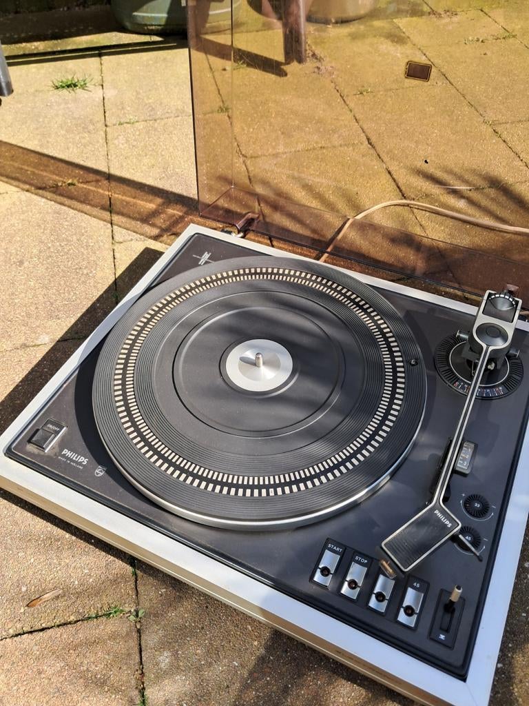Philips Platenspeler - Vintage Audio Erfgoed, Ophalen of Verzenden, Gebruikt, Platenspeler, Philips