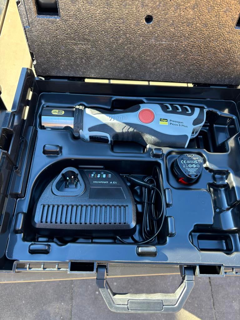 Nieuwe Viega Pressgun Picco 6 Plus met toebehoren, Ophalen of Verzenden, Nieuw