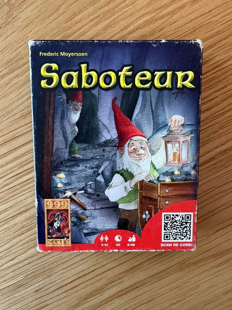 Saboteur spel, Ophalen of Verzenden, Gebruikt