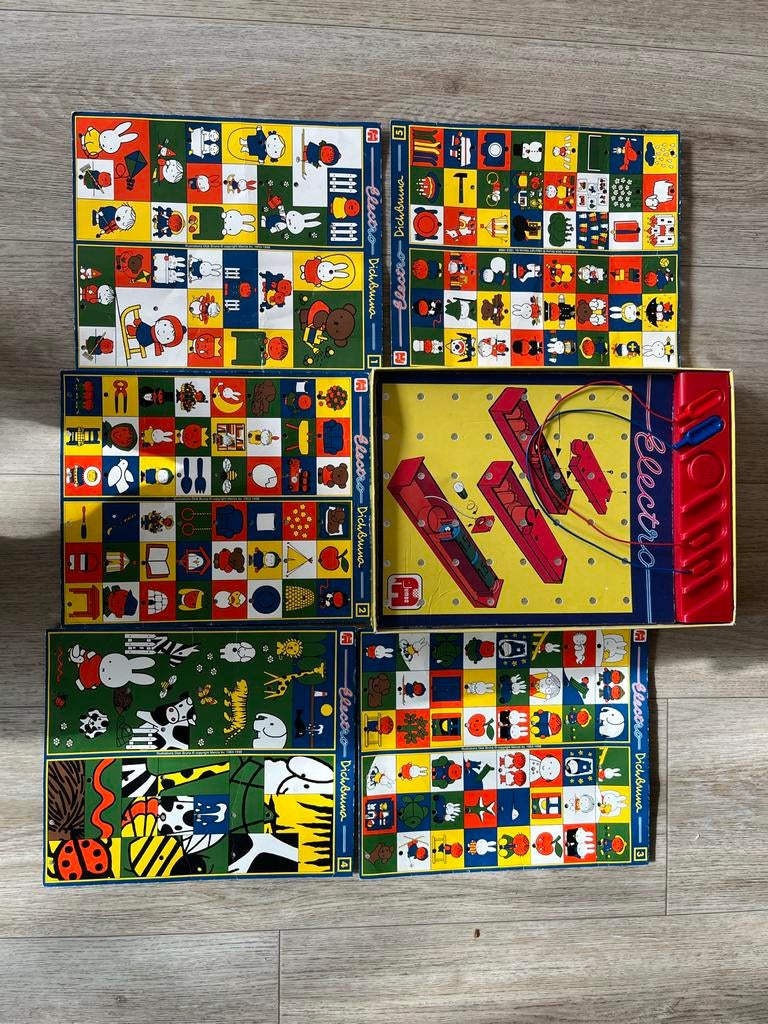 Vintage Electro Dikkie Dik / Nijntje educatief spel, Ophalen, Gebruikt, Elektronica