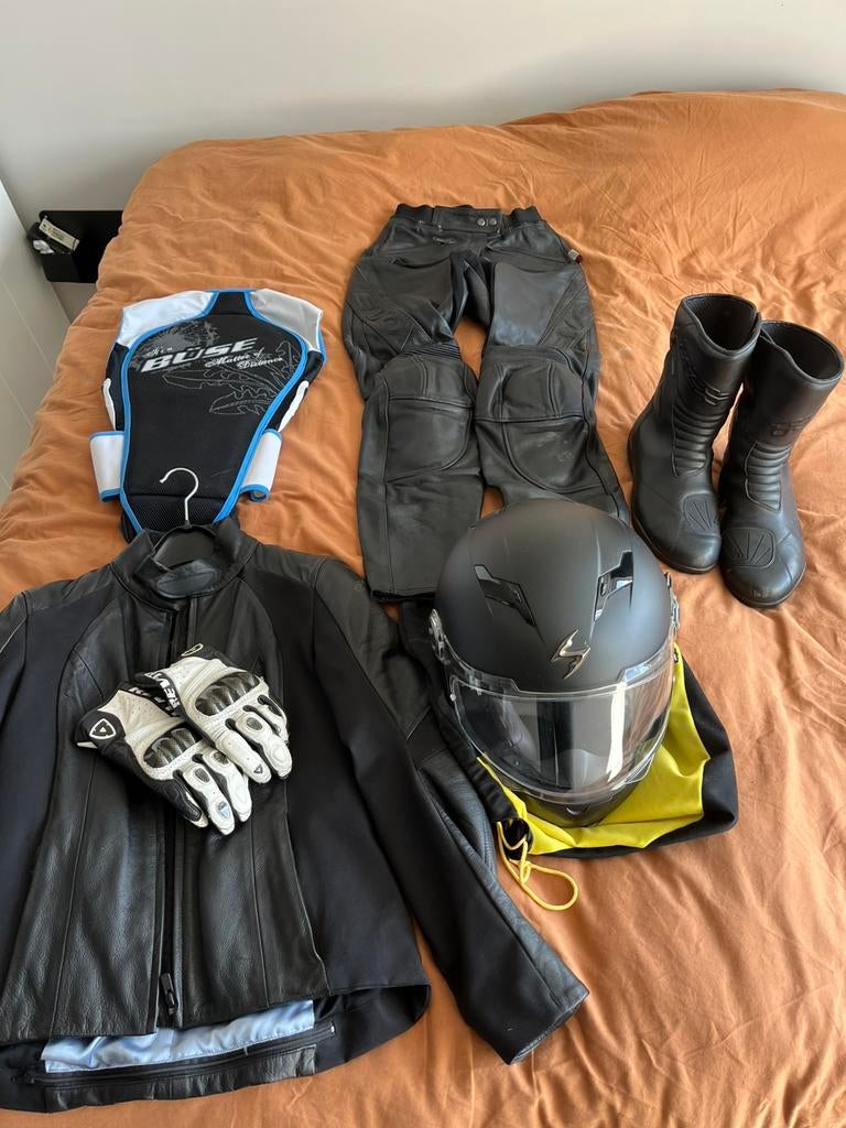 Complete (dames) motorkleding set, Ophalen of Verzenden, Tweedehands, Dames, Combipak