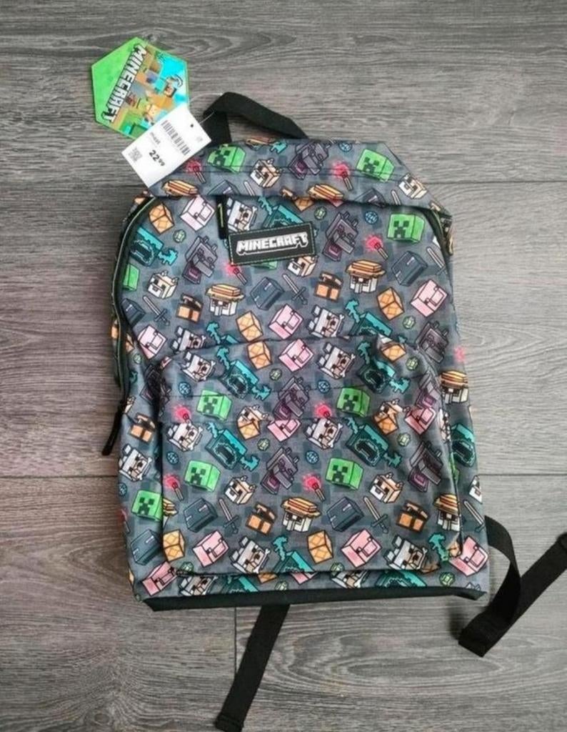 Nieuwe Minecraft rugzak - Ideaal voor school of uitjes!, Ophalen