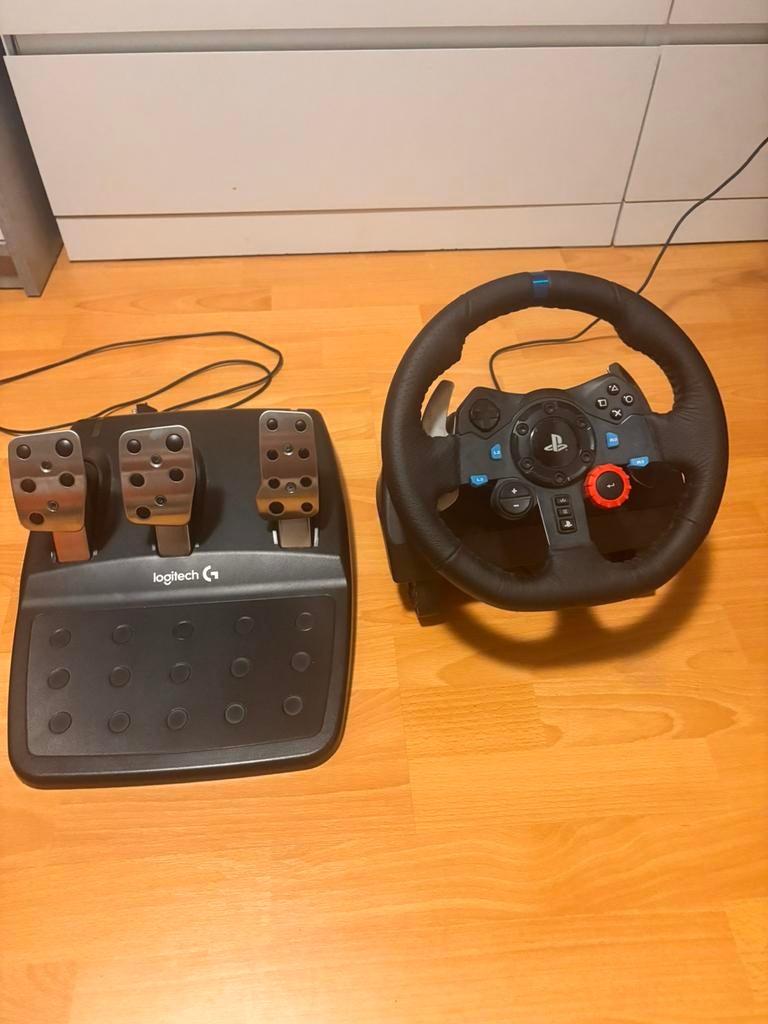 Logitech g29 2 uur oud, Ophalen of Verzenden, Zo goed als nieuw, Playseat of Racestoel