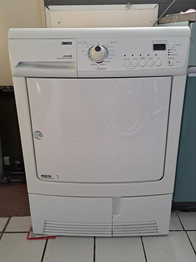 Wasdroger, Witgoed en Apparatuur, Wasdrogers, Gebruikt, 4 tot 6 kg, Ophalen of Verzenden, Energieklasse A of zuiniger