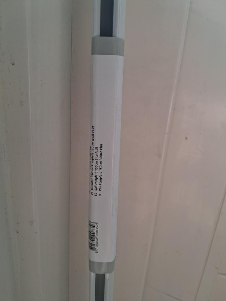 Gordijnrail 150cm, Ophalen, Nieuw