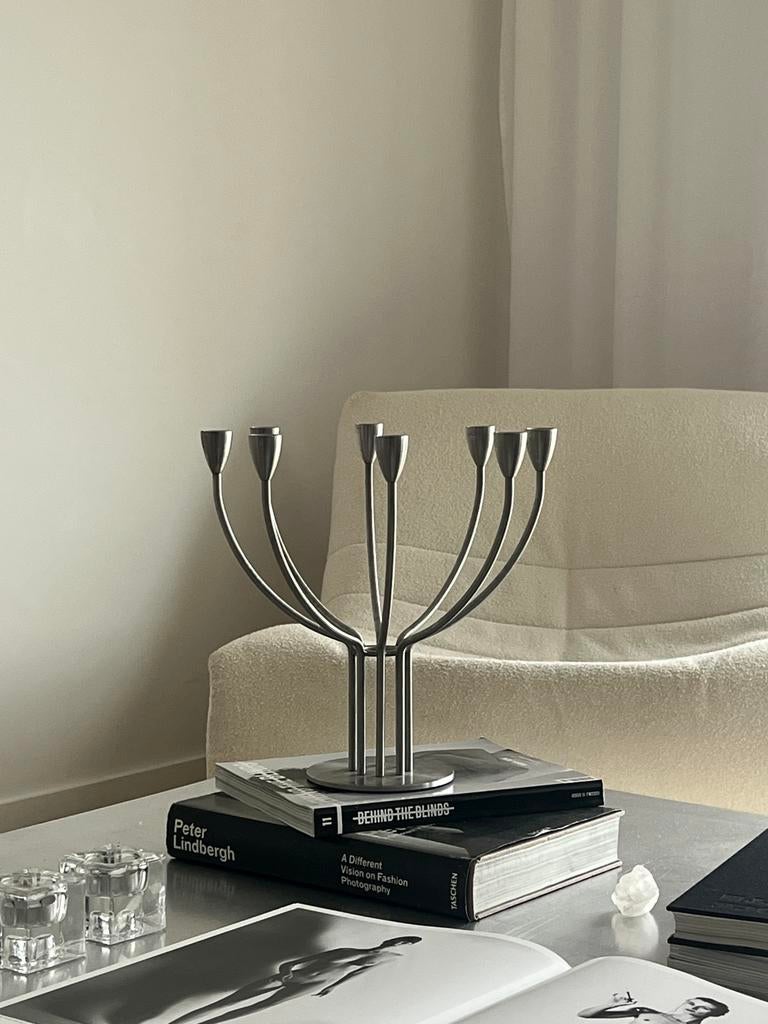 Vintage design ikea kandelaar, Knut en Marianne Hagberg, Ophalen, Zo goed als nieuw, Overige materialen, Minder dan 25 cm