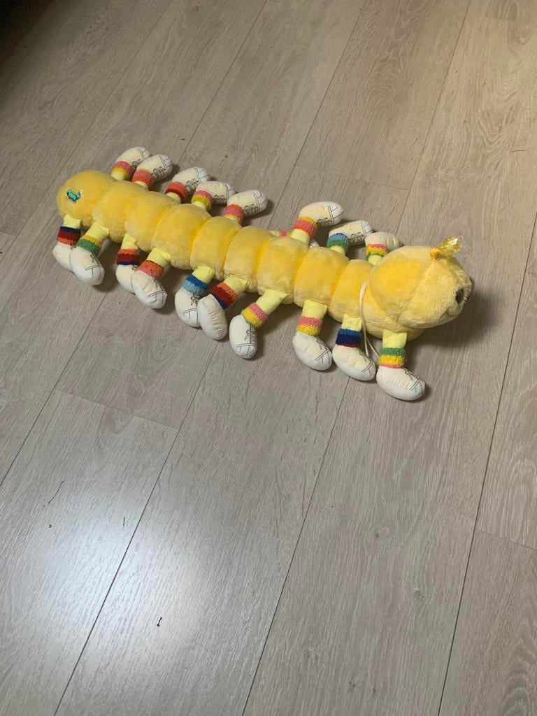 Leuke rups knuffel, Ophalen of Verzenden, Zo goed als nieuw, Overige typen