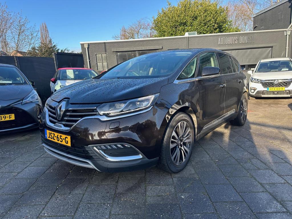 Renault Espace 1.6 dCi Initiale Paris|7-pers|1e Eigenaar|Pan, Gebruikt, 4 cilinders, Bruin, 7 stoelen