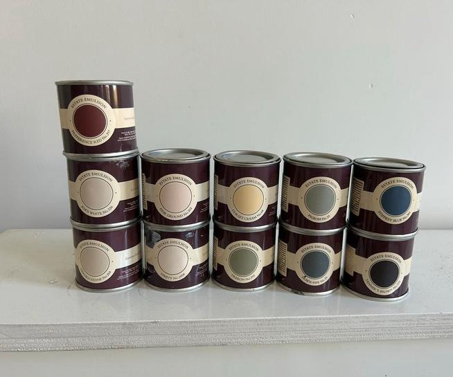 Farrow and Ball verf testers - diverse kleuren, Ophalen, Overige kleuren, Nieuw, Verf