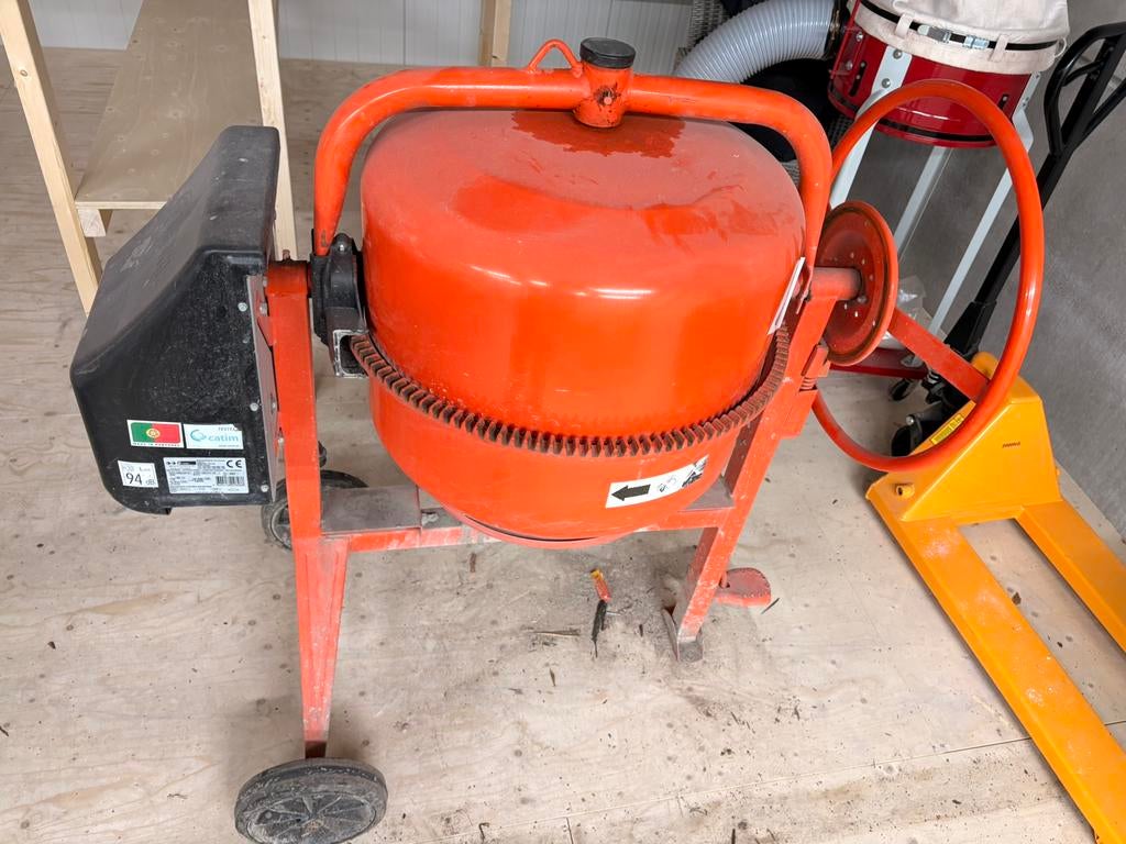 Beton molen, Ophalen, Zo goed als nieuw