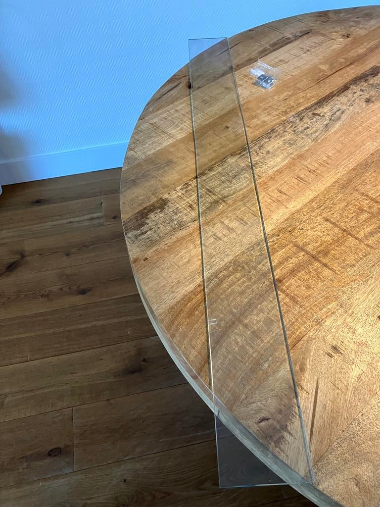 Glazen planchet 100x10 incl. Houders, Ophalen, Zo goed als nieuw, Douche