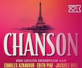 Chanson vanaf € 15 per ticket kortingsvoucher, Tickets en Kaartjes, Kortingen en Cadeaubonnen, Eén persoon, Kortingsbon, Overige typen