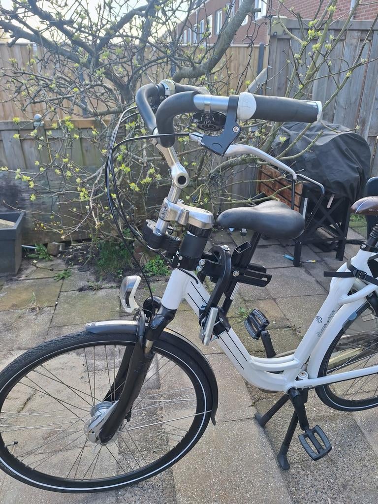 Nette moederfiets met twee kinderzitjes, Fietsen en Brommers, Ophalen of Verzenden