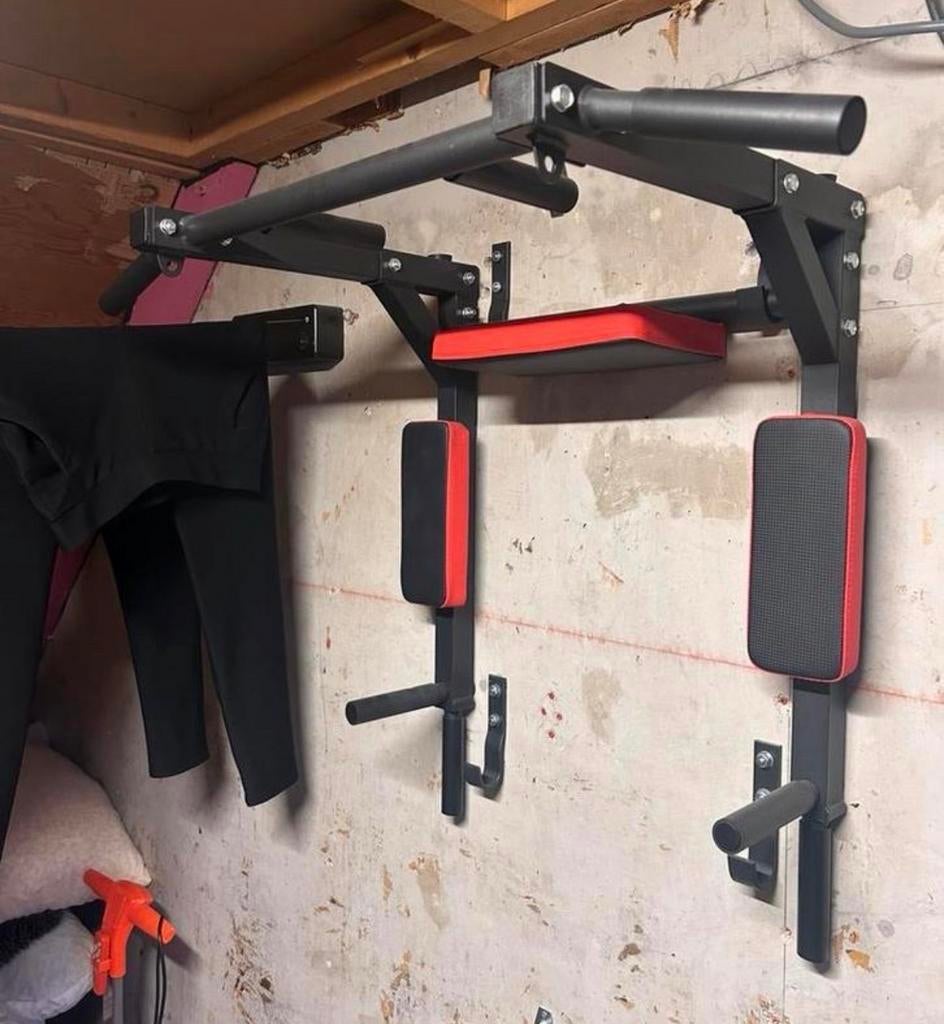 Wandgemonteerd Krachtstation voor Thuisgym, Ophalen, Gebruikt, Krachtstation, Armen