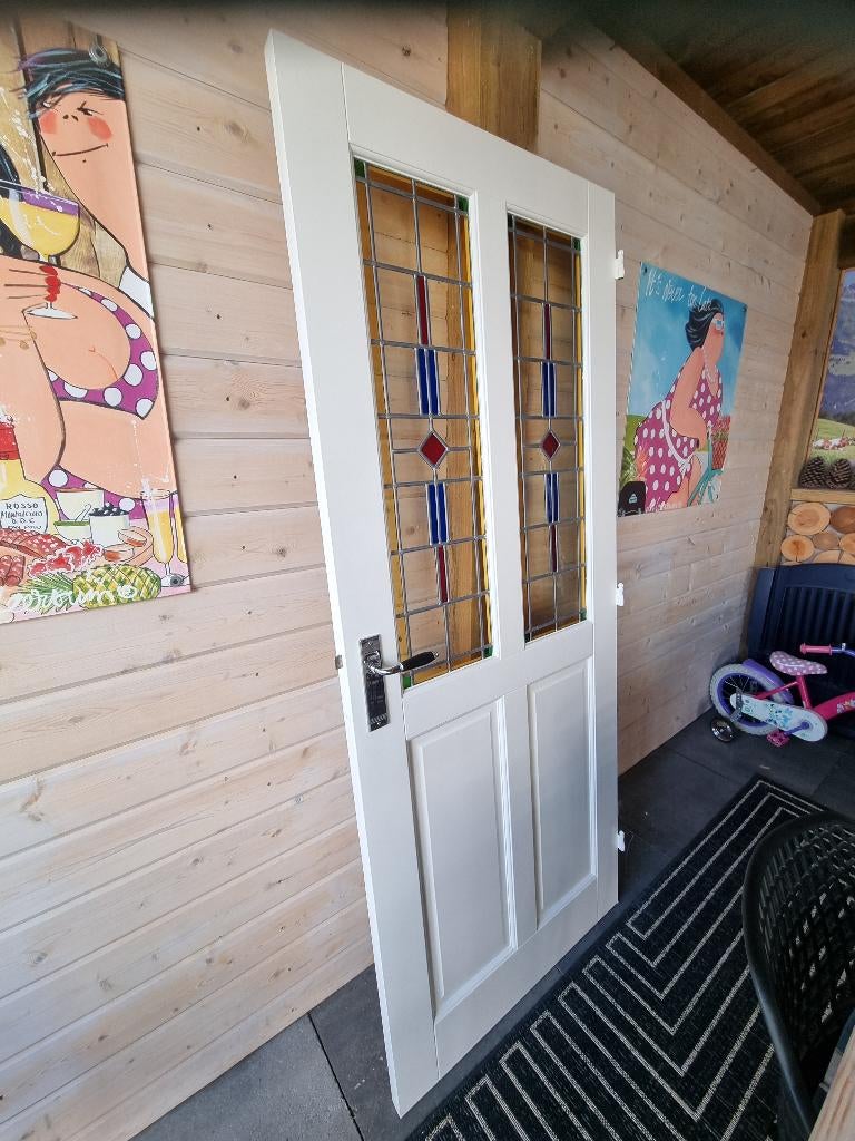 2 x stompe binnendeur, Ophalen, Gebruikt, 80 tot 100 cm, Binnendeur