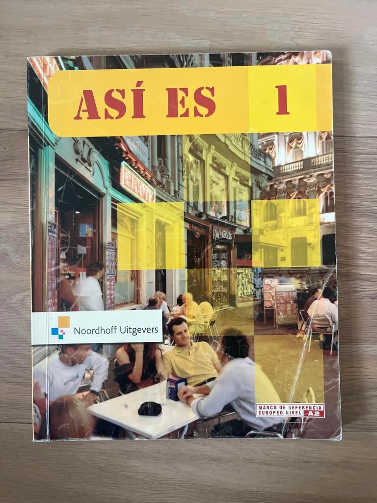 Así Es 1 - Spaans lesboek Noordhoff Uitgevers, Boeken, Ophalen of Verzenden, Zo goed als nieuw, Non-fictie