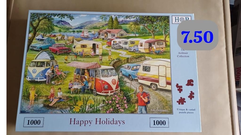 Falcon puzzels 1000 st, Hobby en Vrije tijd, Denksport en Puzzels, Ophalen of Verzenden, 500 t/m 1500 stukjes, Zo goed als nieuw