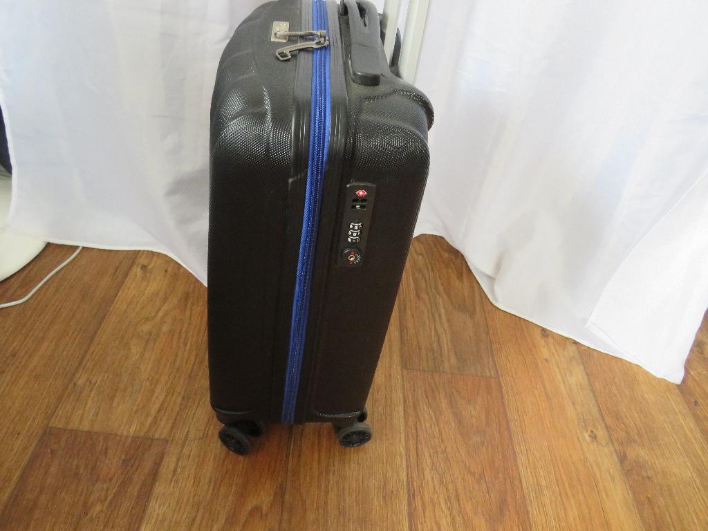 zwart blauwe hard case trolley Princess met tsa cijferslot, Sieraden, Tassen en Uiterlijk, Koffers, Wieltjes, Gebruikt, 50 tot 60 cm