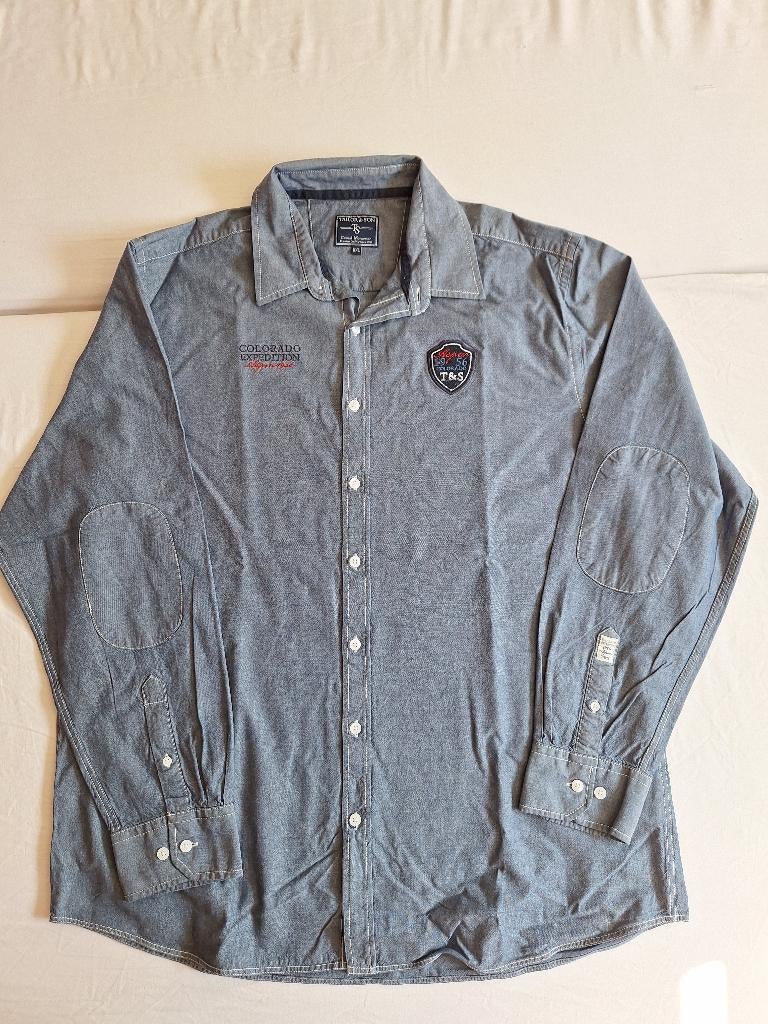 4x overhemd / blouse lange mouw XXL, Ophalen of Verzenden, Gedragen, Zwart, Overige halswijdtes