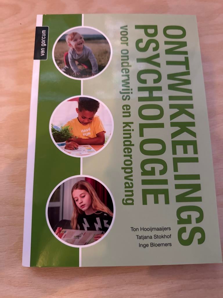 Ontwikkelingspsychologie voor onderwijs en kinderopvang, Ophalen of Verzenden, Gamma, Gelezen, HBO