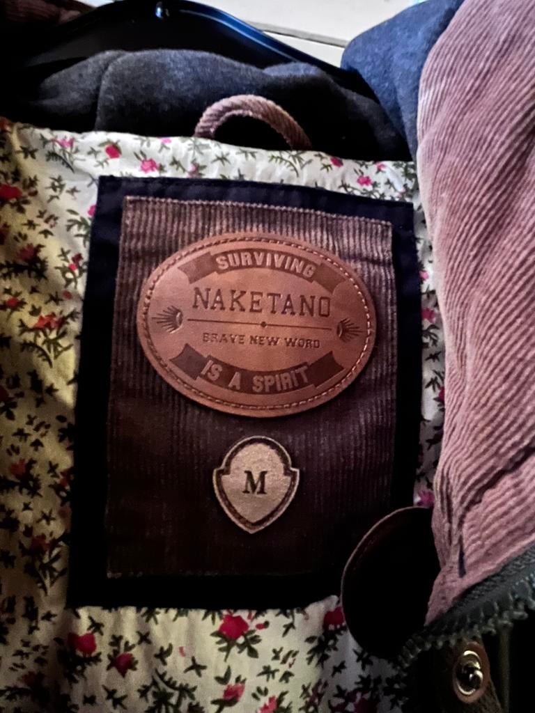 Naketano dames jack , maat M, Ophalen, Gedragen, Maat 38/40 (M), Groen