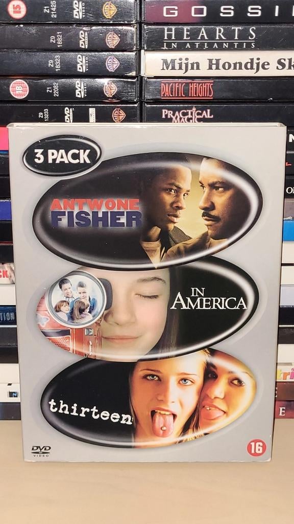 Antwone Fisher (2002), In America (2002) & Thirteen (2003), Vanaf 16 jaar, Verzenden, Gebruikt, Drama