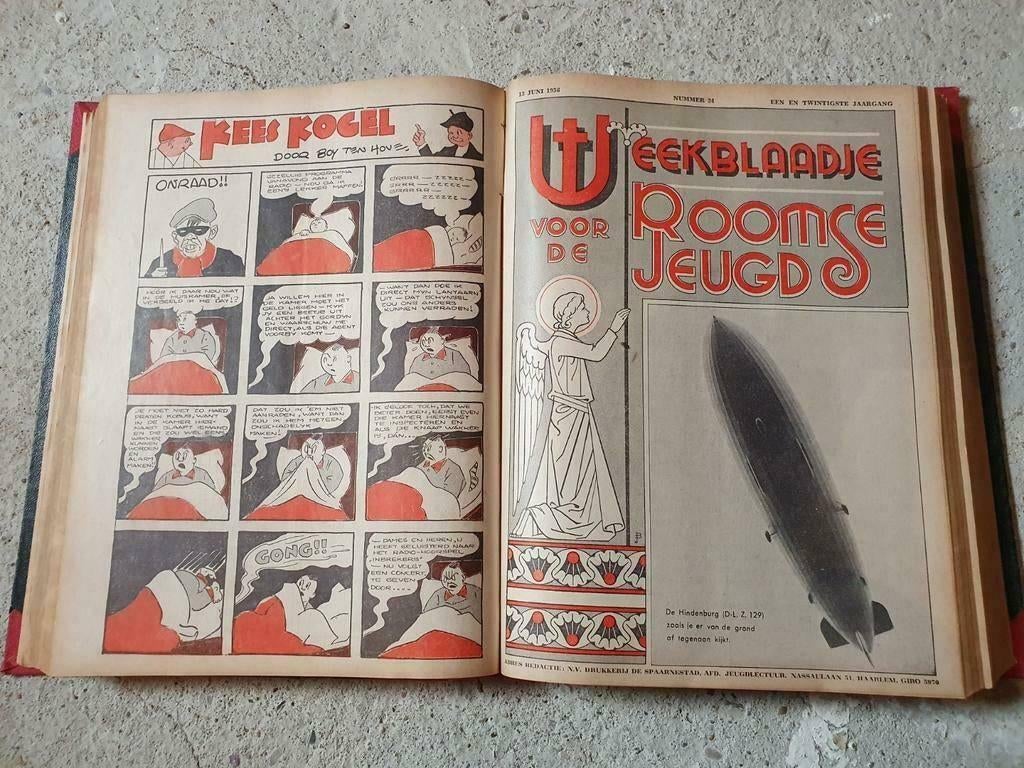 Jaarboek voor de Roomse Jeugd 1936 t.e.a.b., Boeken, Tijdschriften en Kranten, Ophalen of Verzenden, Gelezen, Overige typen