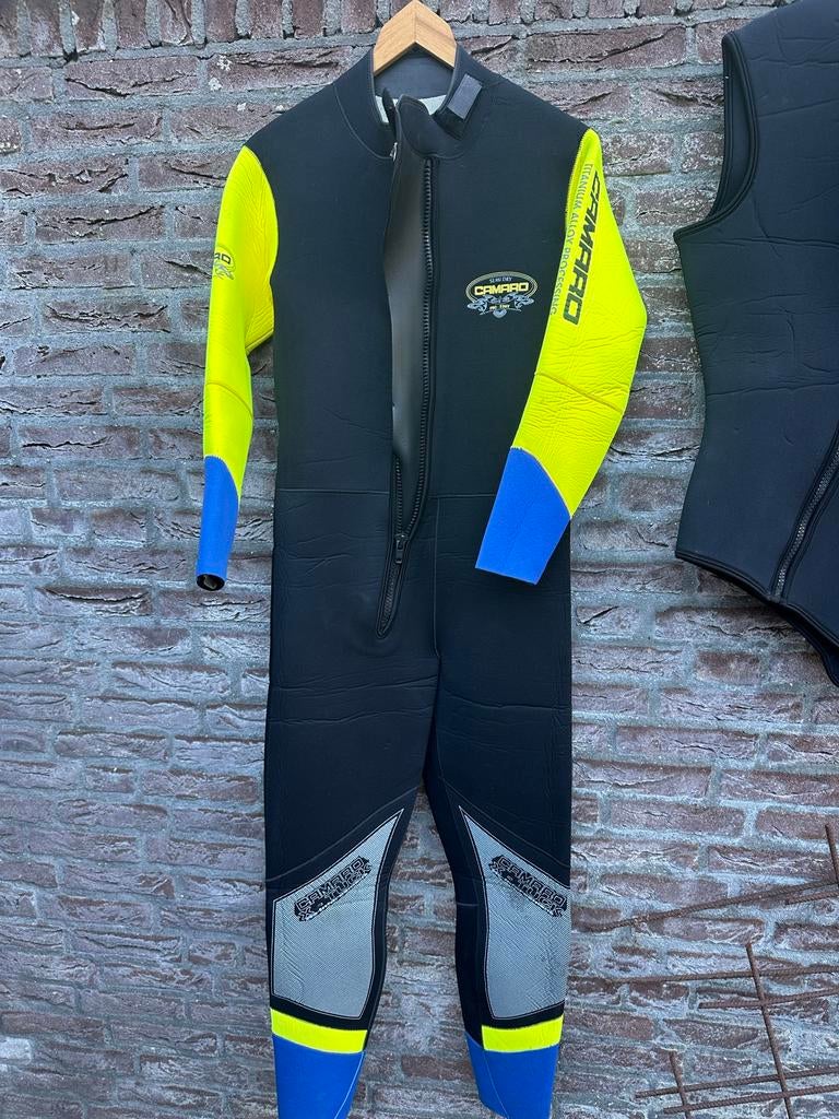 Duikpak Camaro semi-dry 2x 7 mm, Watersport en Boten, Duiken, Ophalen of Verzenden, Gebruikt, Duikpak