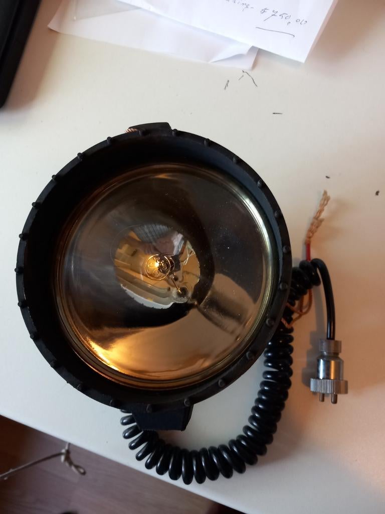 Schijnwerper 12V 1000W, Watersport en Boten, Ophalen of Verzenden, Gebruikt, Overige typen